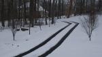 550' of Radiant Heated Asphalt Driveway Severely Sloped