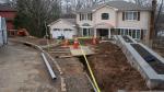 New 400 amp service installation and new Radiant garage pad and driveway pad