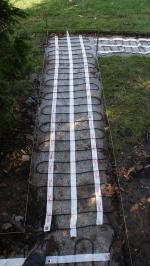 Radiant Heated Bluestone Walkway